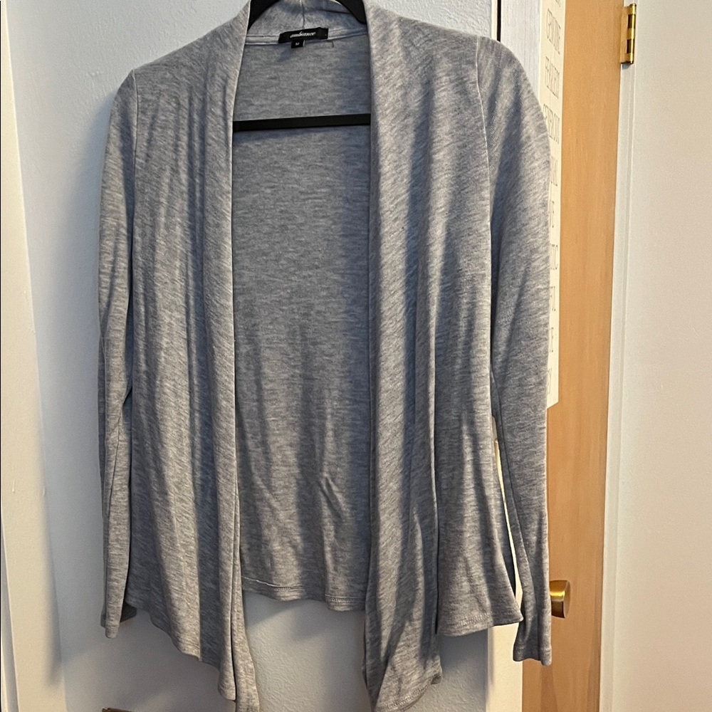Ambiance Light Gray Women's Cardigan